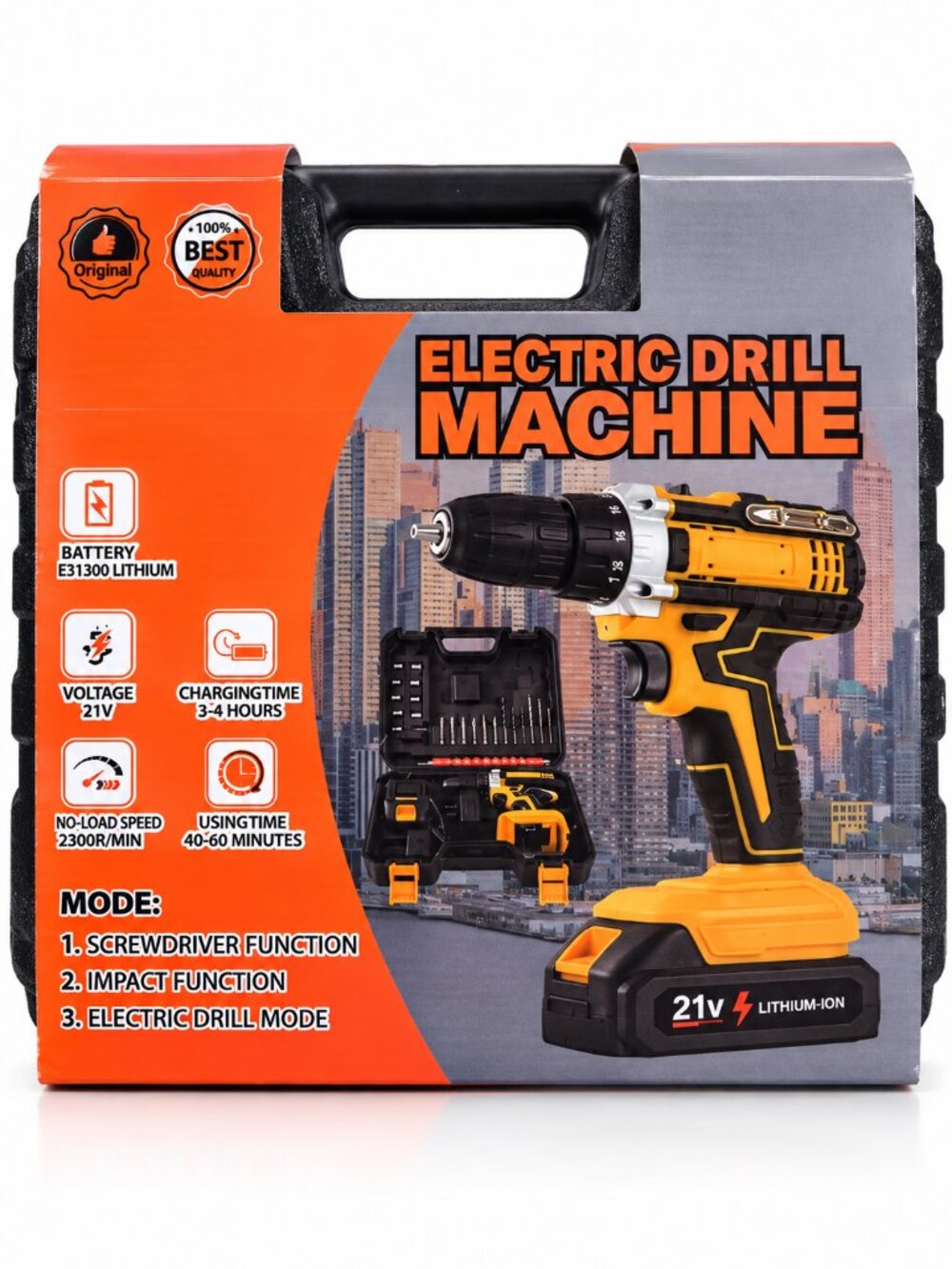 24PCS ELECTRIC DRILL
